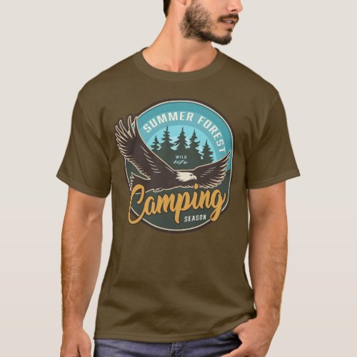 Summer Forest Camping Season T_Shirt