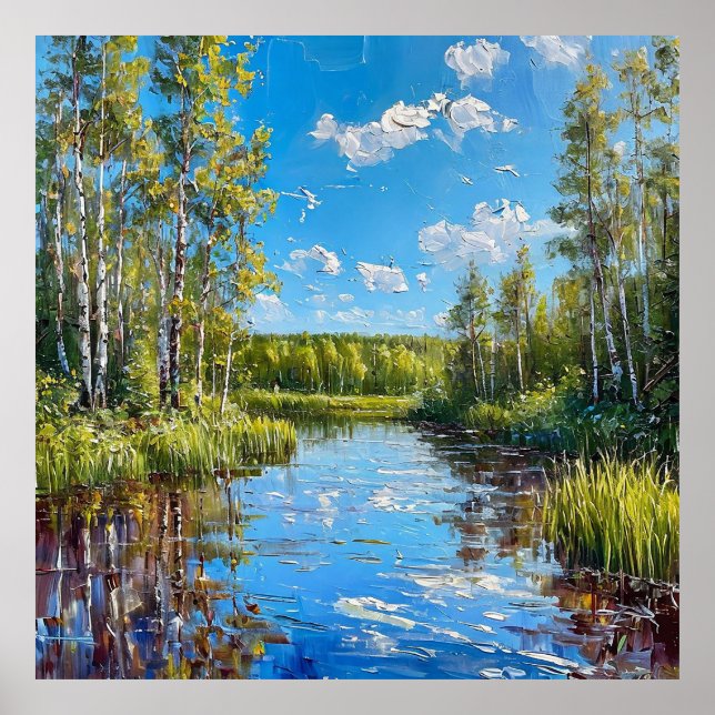 Summer Forest Poster (Front)