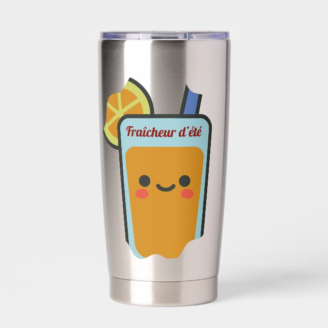 Summer freshness insulated tumbler (Front)