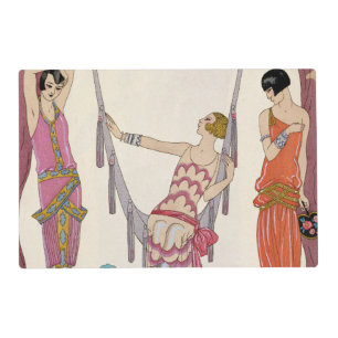 Summer, from 'Gazette du Bon Ton', 1925 Placemat