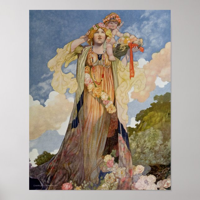 Summer from The Seasons Poster (Front)