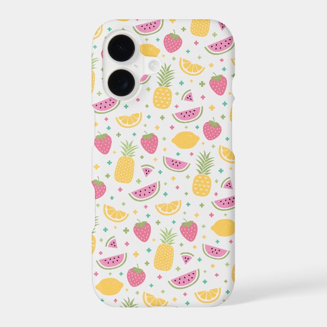 summer fruit collection iphone case (Back)