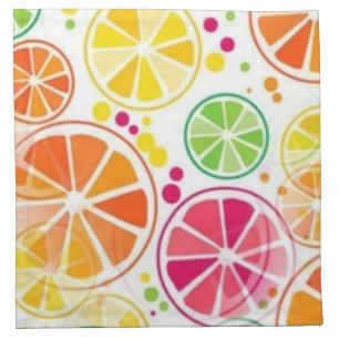 Summer Fruit Colors Napkin
