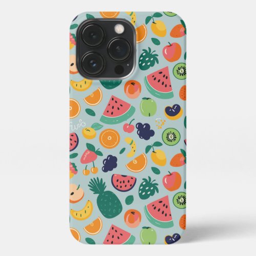 Summer fruit iPhone 13 pro case