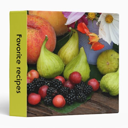 Summer Fruit Medley Harvest Binder