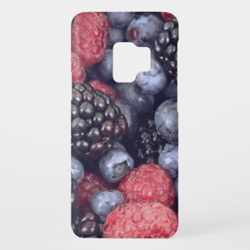 Summer Fruit Mixed Berries Close Up Photo Case_Mate Samsung Galaxy S9 Case