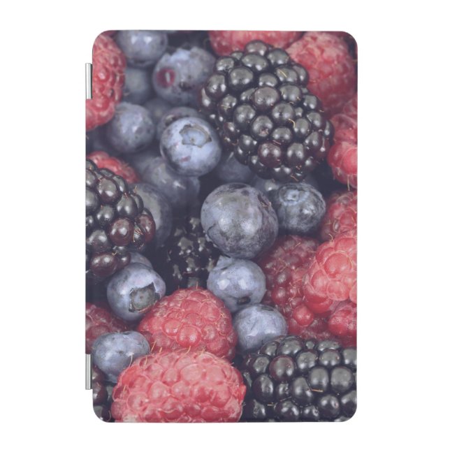 Summer Fruit Mixed Berries Close Up Photo iPad Mini Cover (Front)