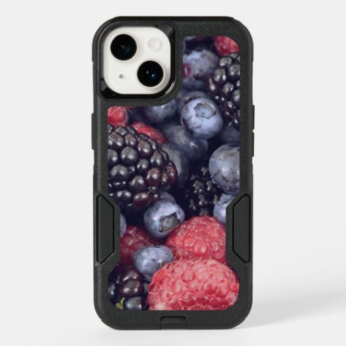 Summer Fruit Mixed Berries Close Up Photo OtterBox iPhone 14 Case