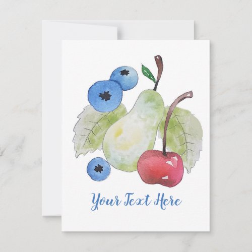 Summer Fruit Note Card