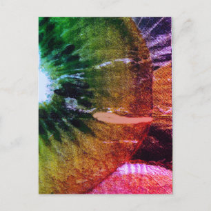 Summer Fruit Party Beach and Pool Postcard