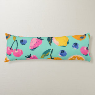Summer Fruit Pattern Kitchen Wall Decor Body Pillow