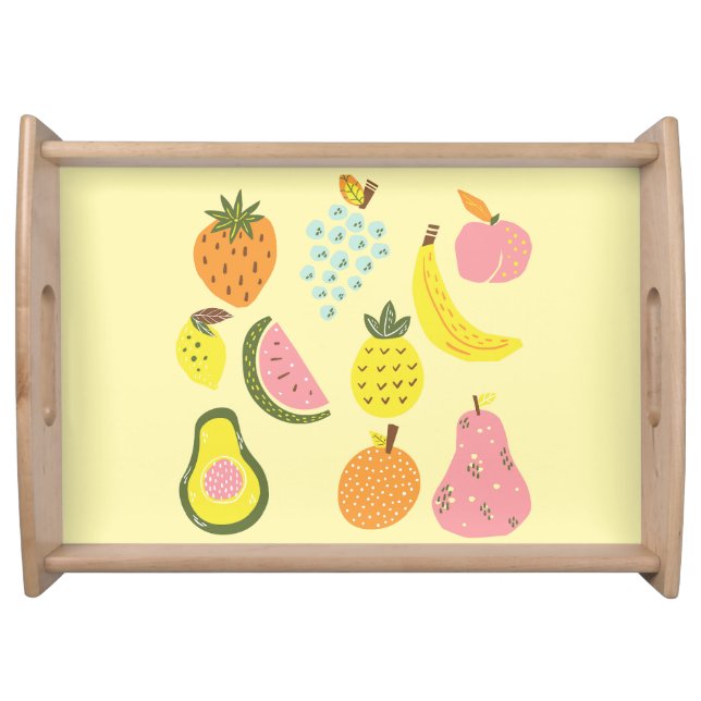 Summer Fruit Serving Tray (Front)
