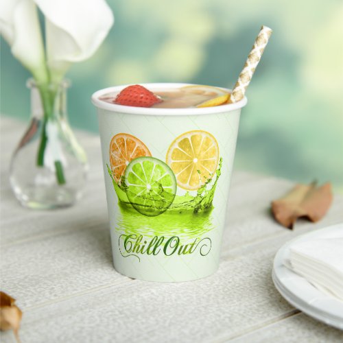 Summer Fruit Splash ID165 Paper Cups