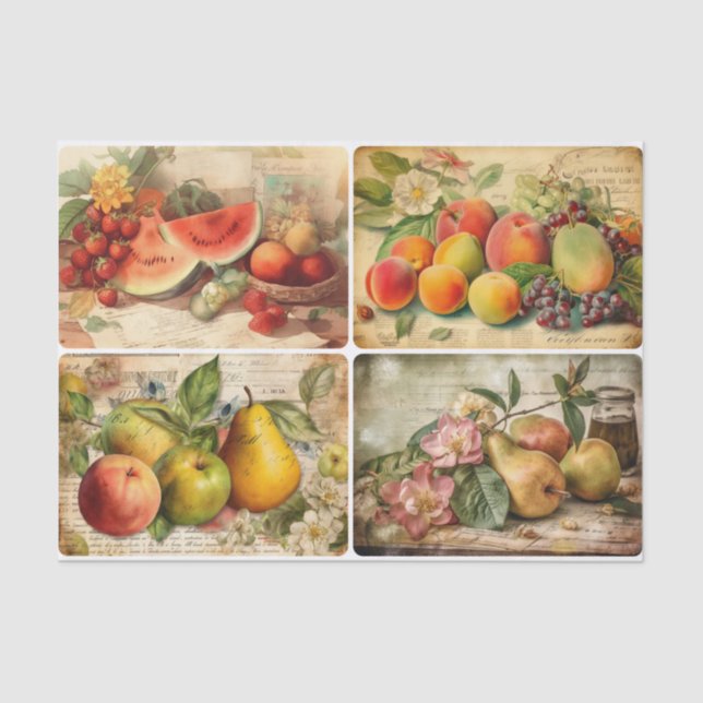 Summer Fruit  Tissue Paper (Front)