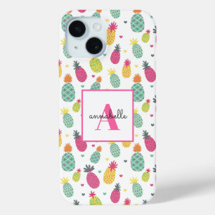 Summer Fruit Tropical Pineapple iPhone 15 Case