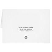 Summer Fruit Wonton Napolean Note ... - Customized Cards (Back Horizontal)
