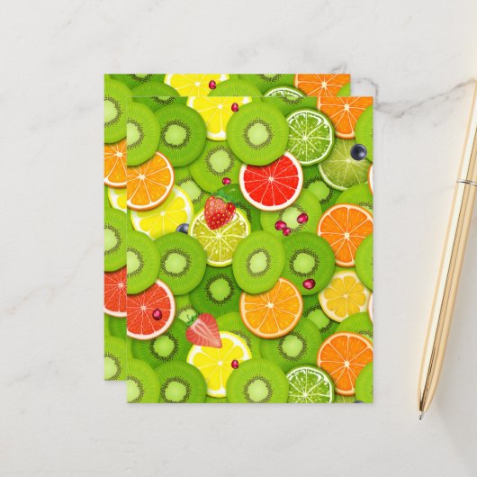 Summer Fruits 2 (Front/Back In Situ)