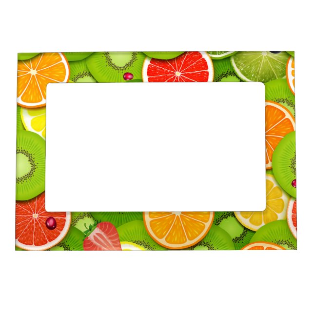 Summer Fruits 2 Magnetic Frame (Front)