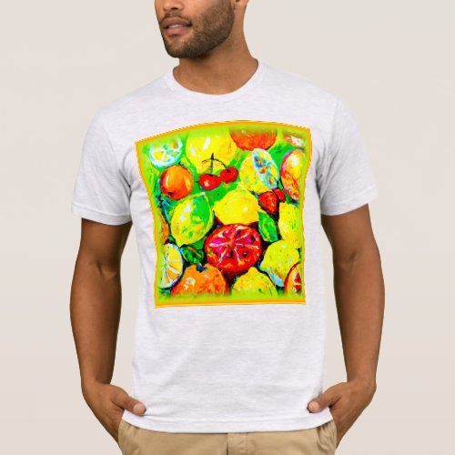  Summer Fruits Cute Art Buy Now  T_Shirt