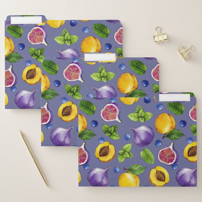 Summer Fruits File Folder (Set)