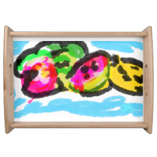 Summer fruits joy serving tray