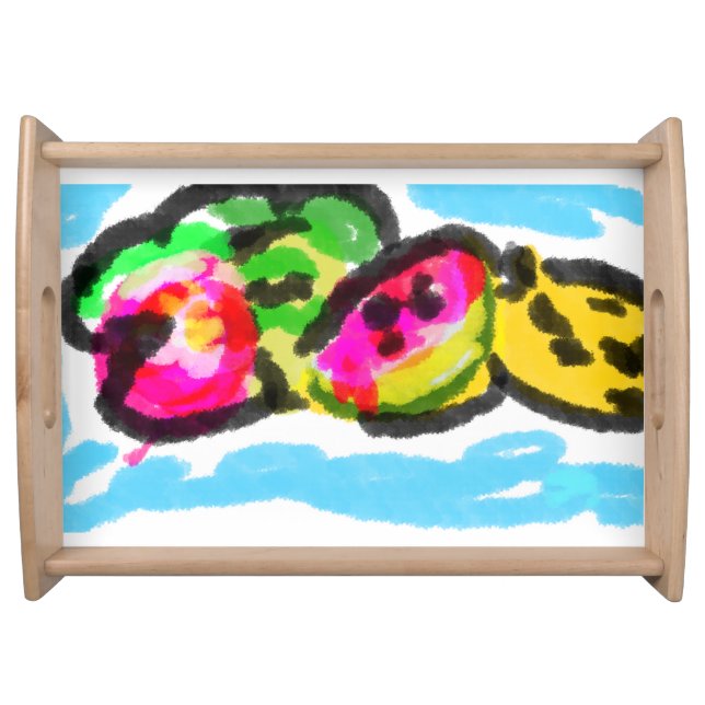 Summer fruits joy serving tray (Front)