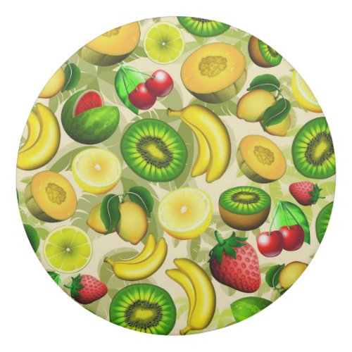 Summer Fruits Juicy Pattern Eraser