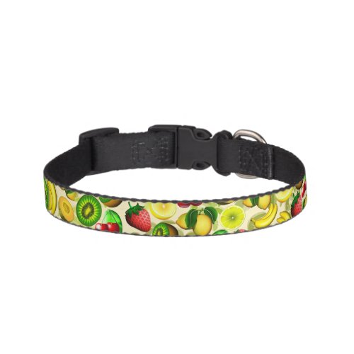 Summer Fruits Juicy Pattern Pet Collar