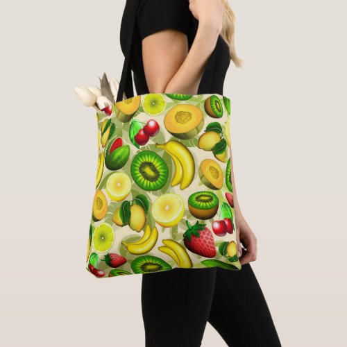 Summer Fruits Juicy Pattern Tote Bag