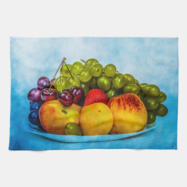 Summer fruits kitchen towel (Horizontal)