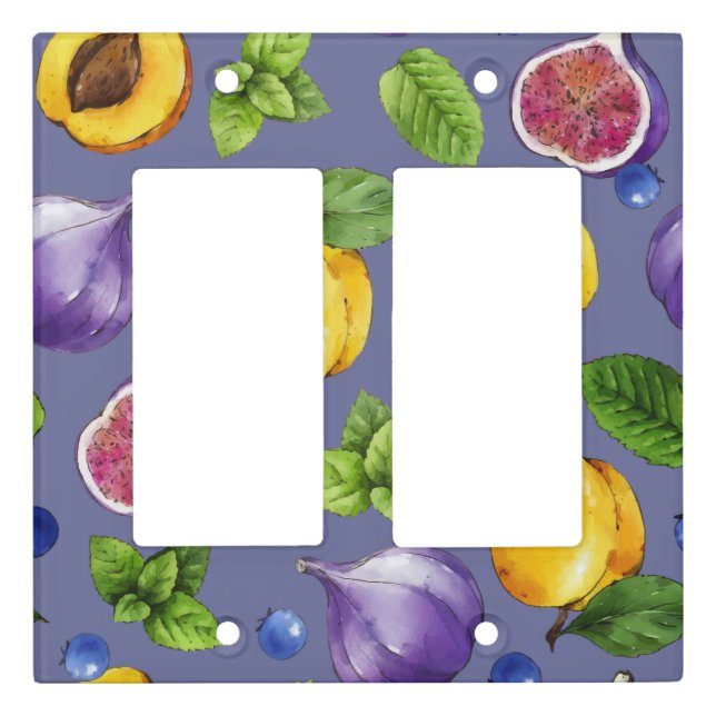 Summer Fruits Light Switch Cover (Front)
