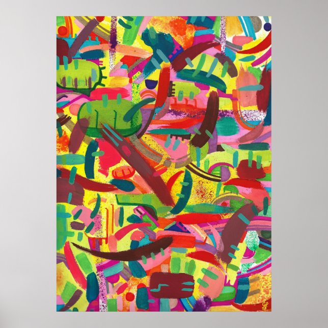 Summer fruits poster (Front)