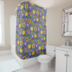 Summer Fruits Shower Curtain