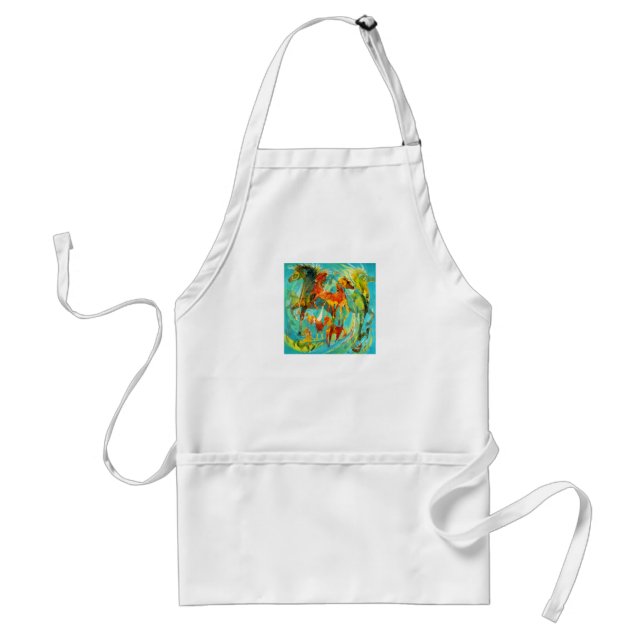 Summer Fun Adult Apron (Front)