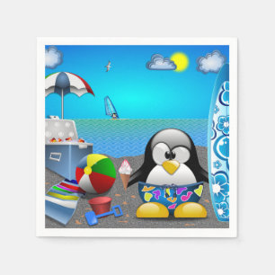 SUMMER FUN AT THE BEACH NAPKINS
