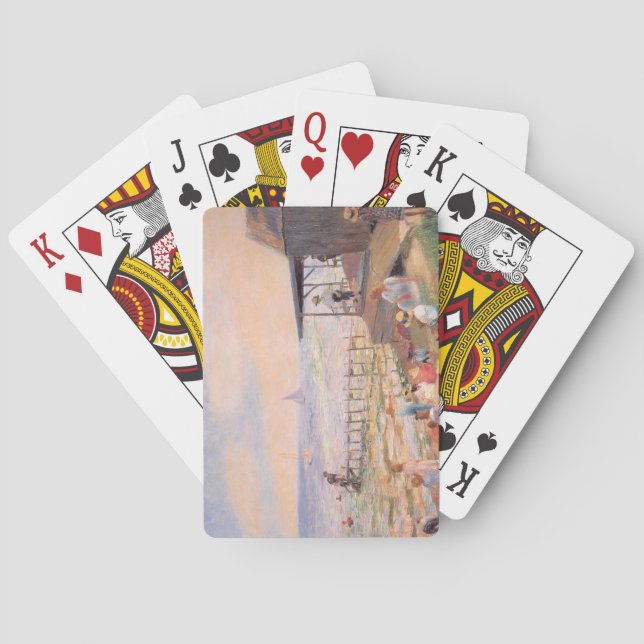 Summer Fun at the Beach Poker Cards (Back)