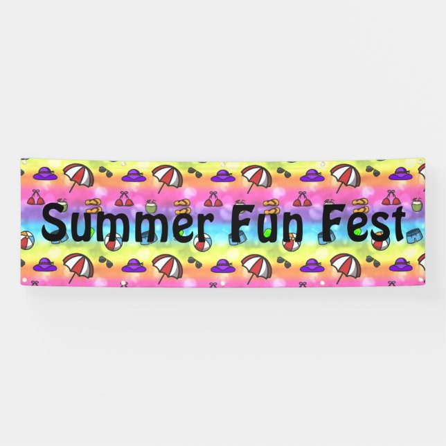 Summer Fun Banner (Horizontal)