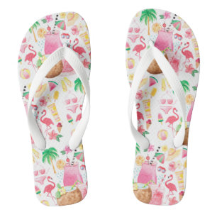 Summer Fun Beach Lover Flip Flops