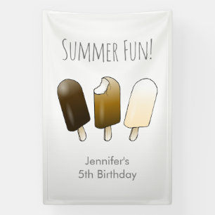Summer Fun Birthday Banner