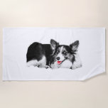 Summer Fun, Corgi Style Beach Towel