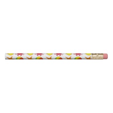 Summer Fun Crab Starfish Sun Beachball Beach Party Pencil Summer Fun Crab Starfish Sun Beachball Beach Party Pencil