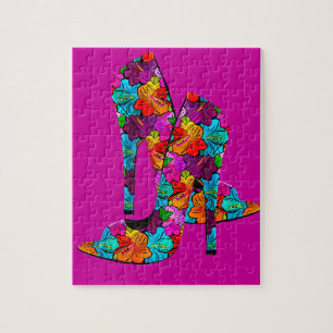 Summer Fun High Heel Shoes Jigsaw Puzzle