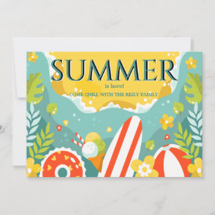 Summer Fun Invitation