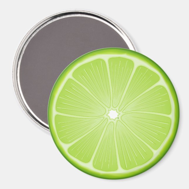 Summer Fun Lime Magnet (Front/Back)