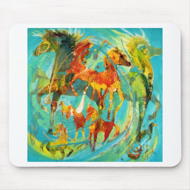 Summer Fun Mouse Pad (Front)