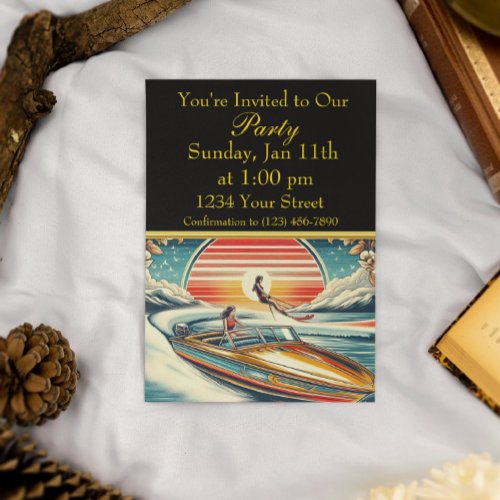 Summer fun PARTY Invitation