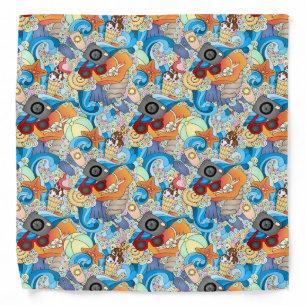 Summer Fun Pattern Bandana