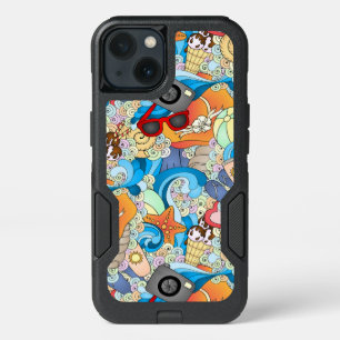 Summer Fun Pattern iPhone 13 Case
