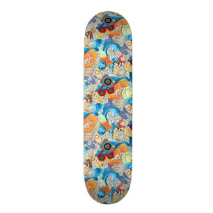 Summer Fun Pattern Skateboard Deck