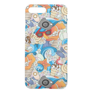 Summer Fun Pattern iPhone 8 Plus/7 Plus Case